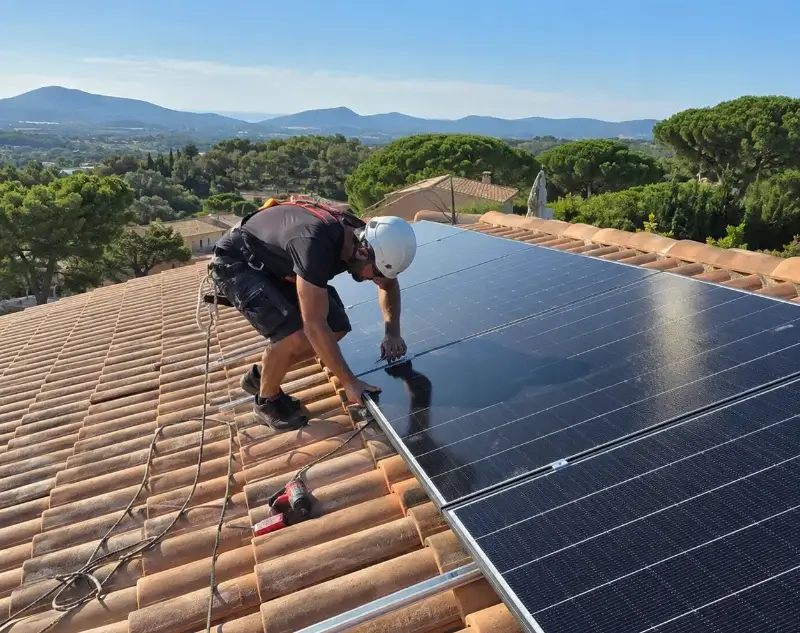 Installateur panneaux solaires Piégros-la-Clastre — pose photovoltaïque sur toiture