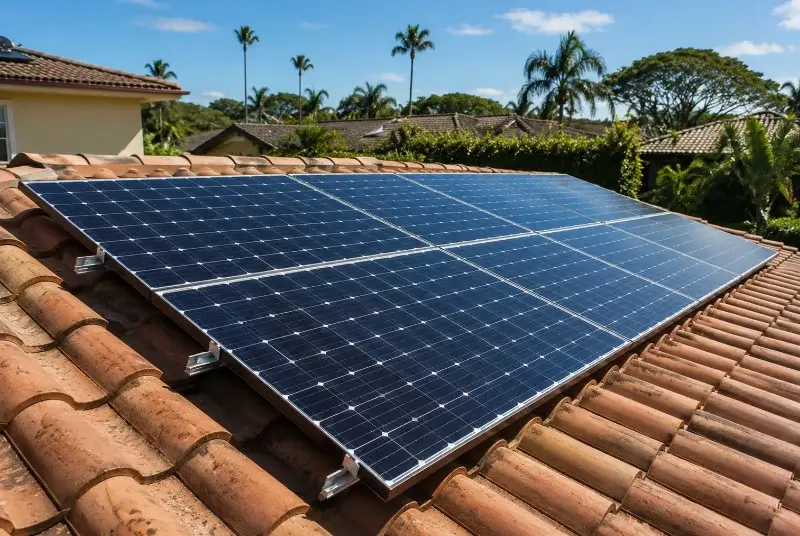 Installation de panneaux solaires à Piégros-la-Clastre